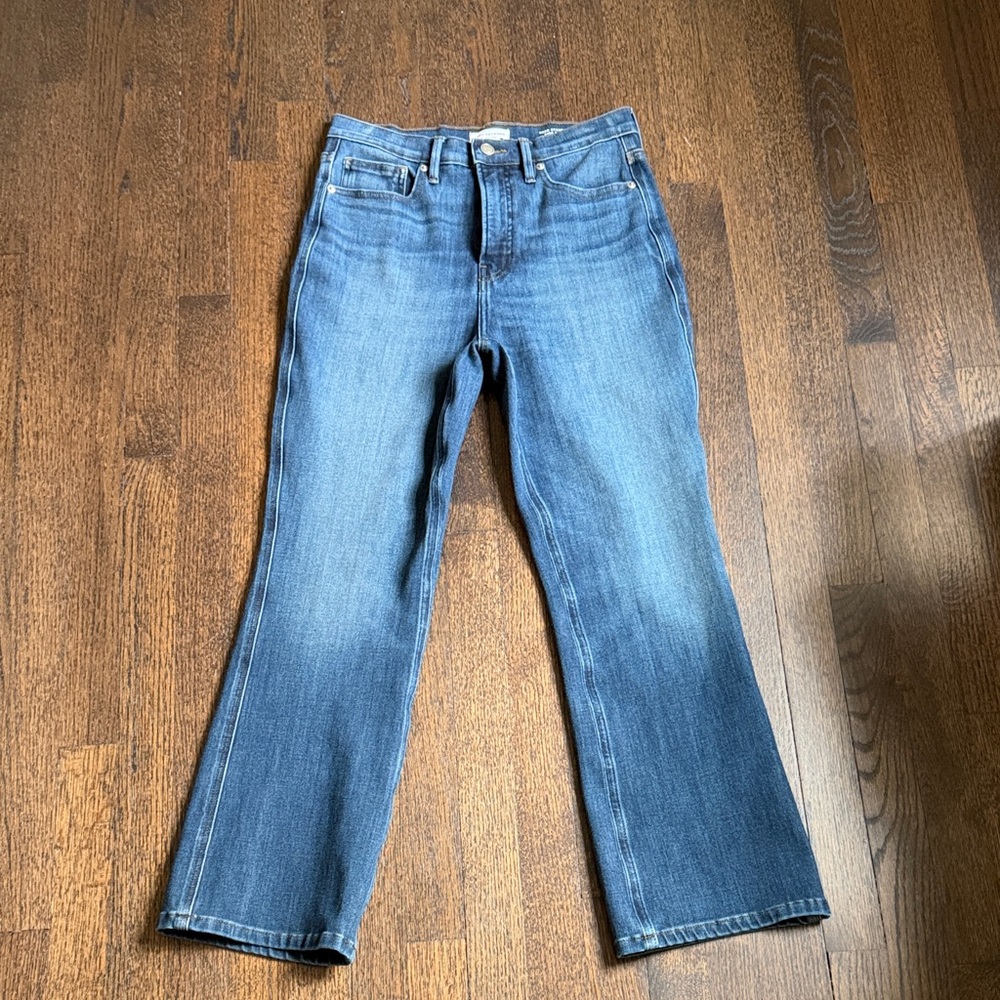 Good American Good standard kick flare.